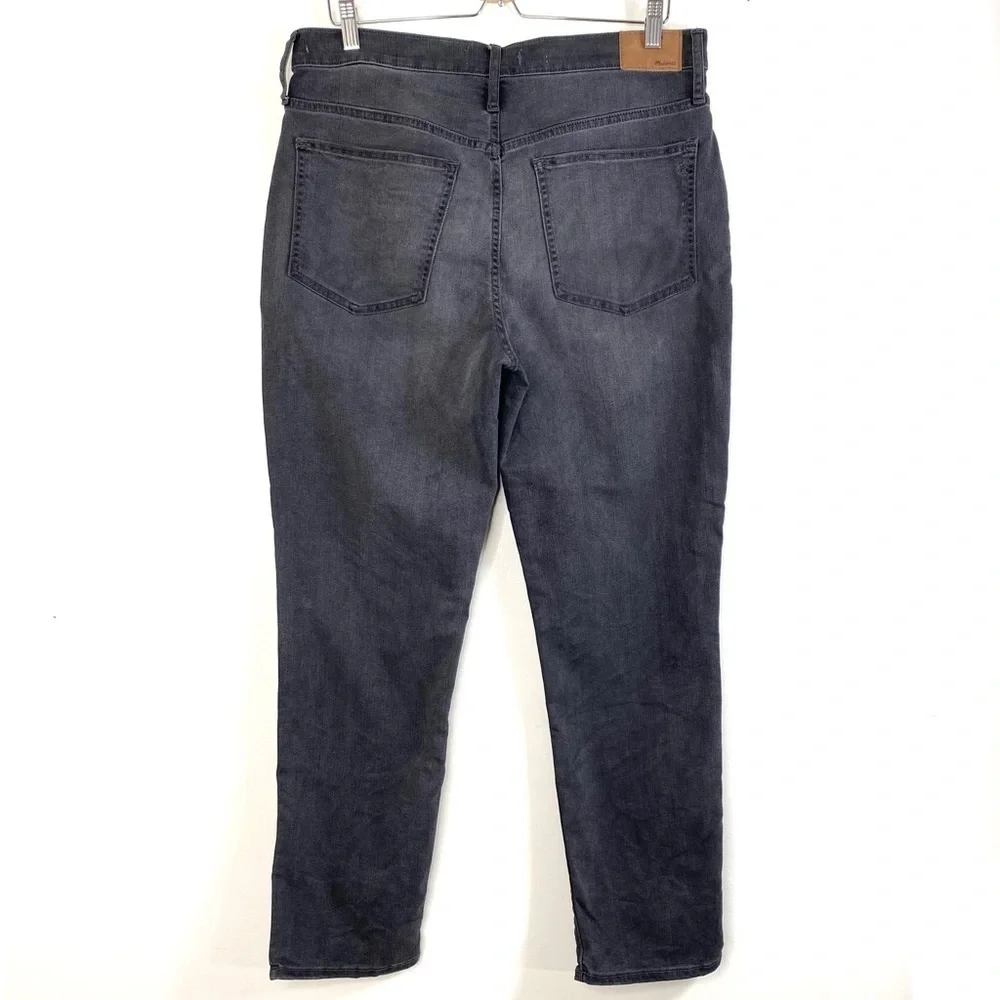 Madewell The Perfect Vintage Jean in Lunar Wash Washed Black Size 31 Style N0591
